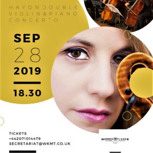 Juan Rezzuto plays Haydn piano concerto Hob XVIII:6 in London