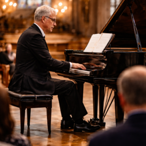 piano community event in London